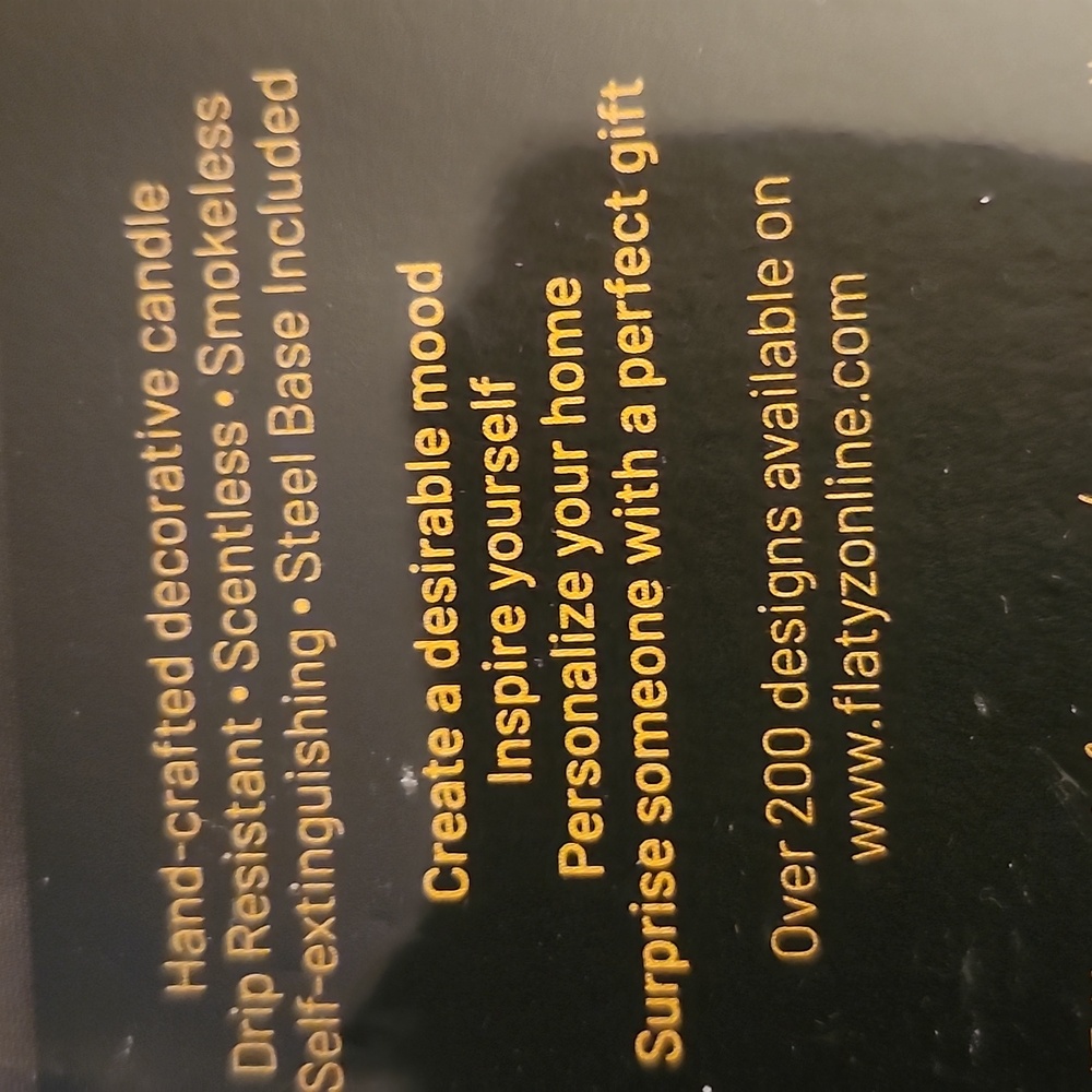 Candle, Van Gogh Irises Flatyz candle, - Picture 3 of 5